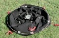 Kohten-Abdeckhaube(6er) mit Fiberglasgest�nge, schwarz