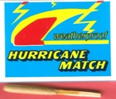 Hurricane Match - 20 H�lzer je Pack - 3er Pack