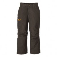 Jack Wolfskin KIDS SNOWDRIFT PANTS olive brown 164