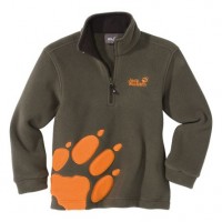 Jack Wolfskin KIDS FRONT PAW olive brown 176